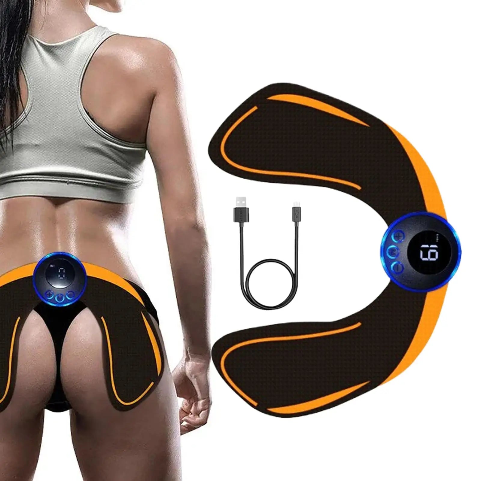 Adjustable Butt Workout Muscle Stimulators Hips Massager Device Shaping Glute Trainer Strengtheners Flexible Fitness Equipment