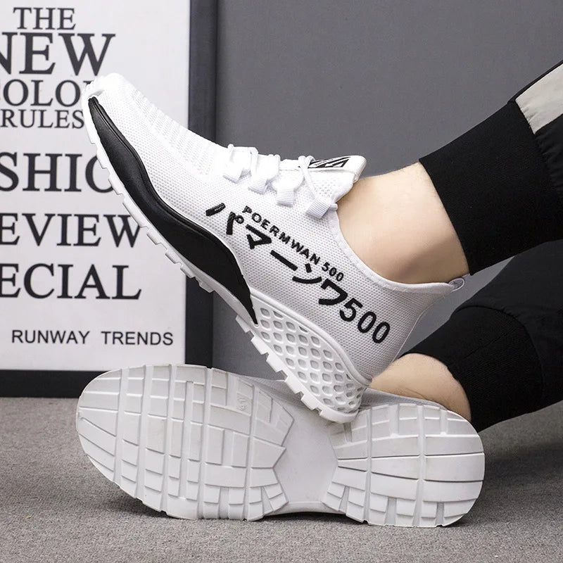 Casual Shoes Men New Fashion for Light Soft Breathable Vulcanize Shoes High Quality High Top Sneakers Zapatillas De Deporte 2023