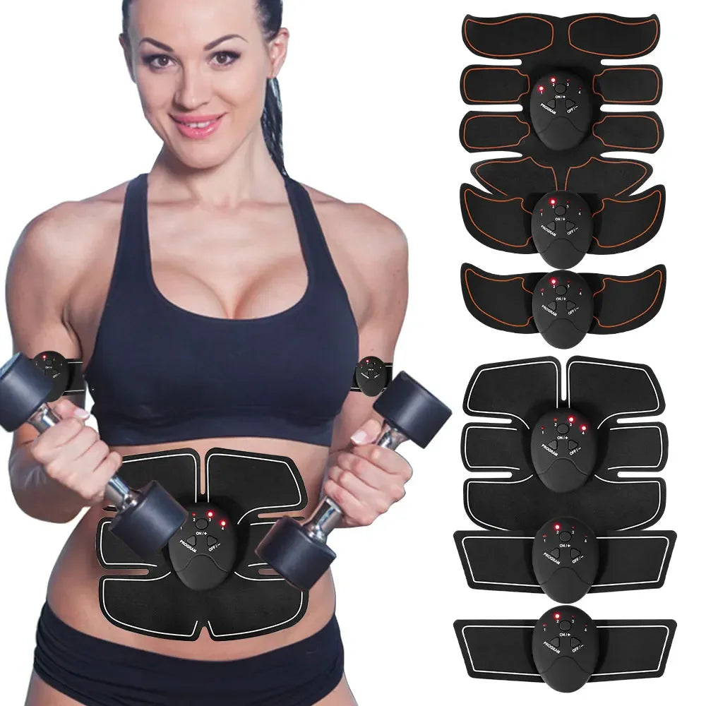 Electric Body Shaping Device Wireless Body Massager Abdominal Hip Training Lifting Fitness and Slimming Massager Male and Female