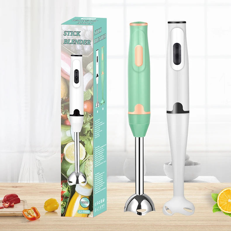 Immersion Hand Stick Blender Electric Food Stick Mixer for Meat Smoothies Sauces for Smoothies Sauces Baby Food Soups