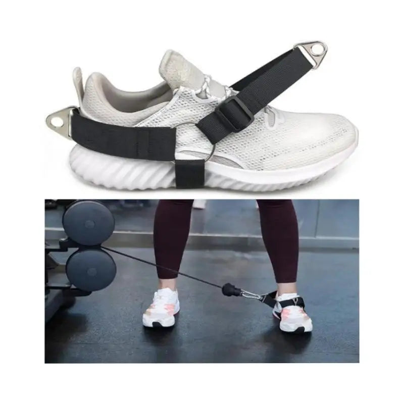 Portable Non-Slip Glute Leg Buttocks Workout Kickback Strap Shoe Cover Hip Training Home Gym Equipment for Fitness