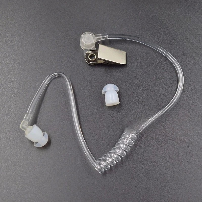 Air Tube Accessories for Mobile Phone/Walkie-Talkie Headsets (Sold Separately) – Detachable Air Components, Radiation-Free