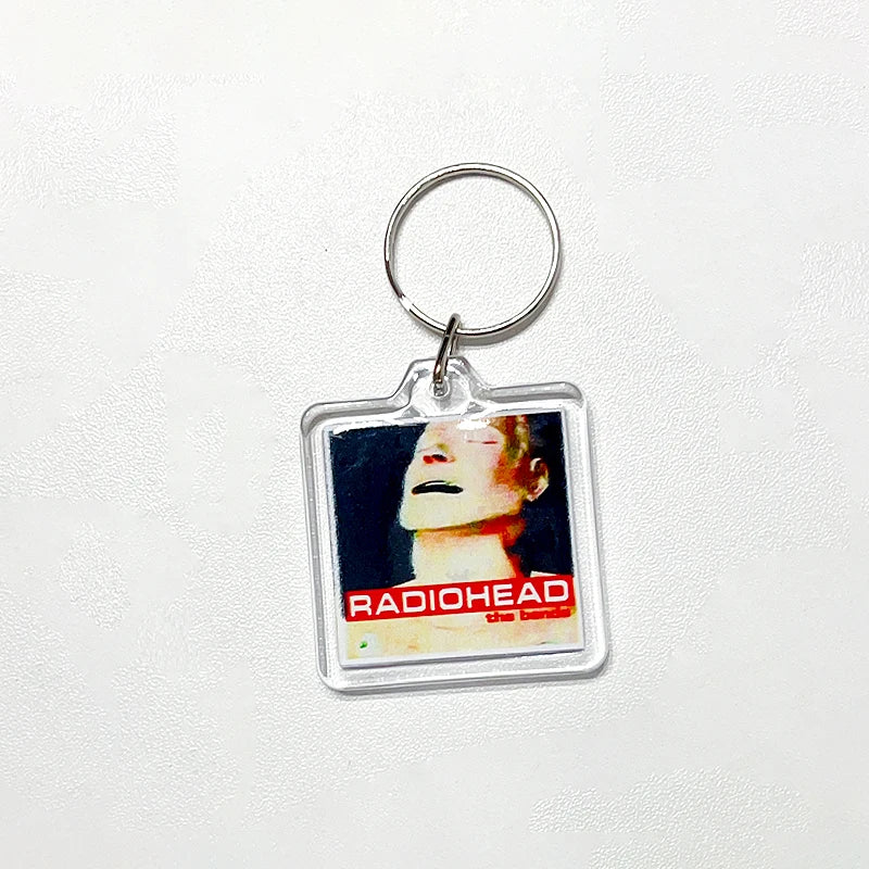 Handmade radiohead Keychain y2k phone accessories 1pcs