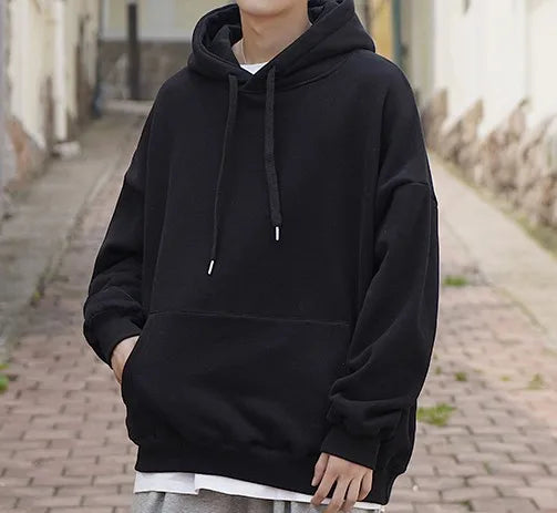 Men's Hoodies New Spring Autumn Casual Hoodies Sweatshirts Men's Top Solid Color Hoodies Sweatshirt Male Casual Tops 11 Colors