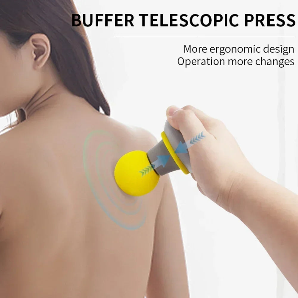 Handheld Muscle Massager Mini Massage Gun with 6 Adjustment Modes for Neck Shoulder and Back Massage to Relax the Body