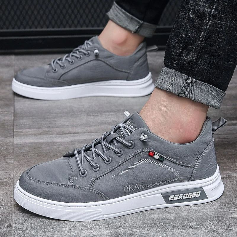 Men Canvas Casual Shoe Fashion Flat Bottom Sneakers High End Designer Platform Shoes for Man Comfort Walking Shoe Zapatos Hombre