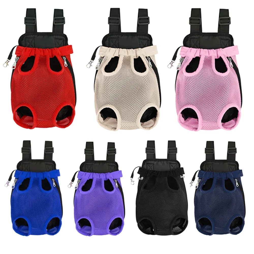 Pet Backpack Adjustable Cat Carrier Bag Pet Double Shoulder Backpack Portable Bag Outdoor Travel Camping Hiking Cat Bag Dog Bag