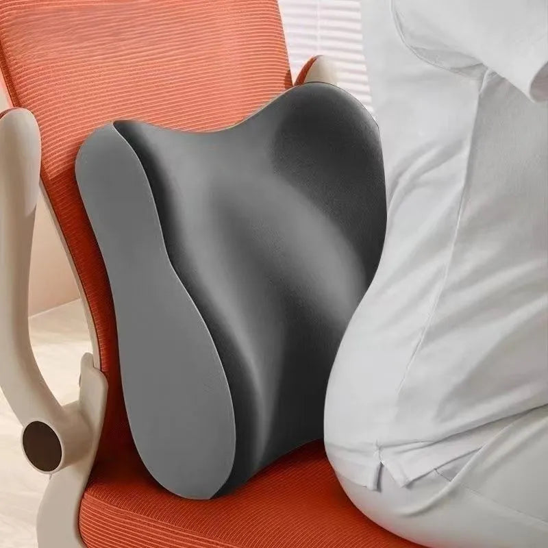Thickened and hollowed-out seat cushion for hip and waist protection,lumbar support for the seat,comfortable for long-term sit