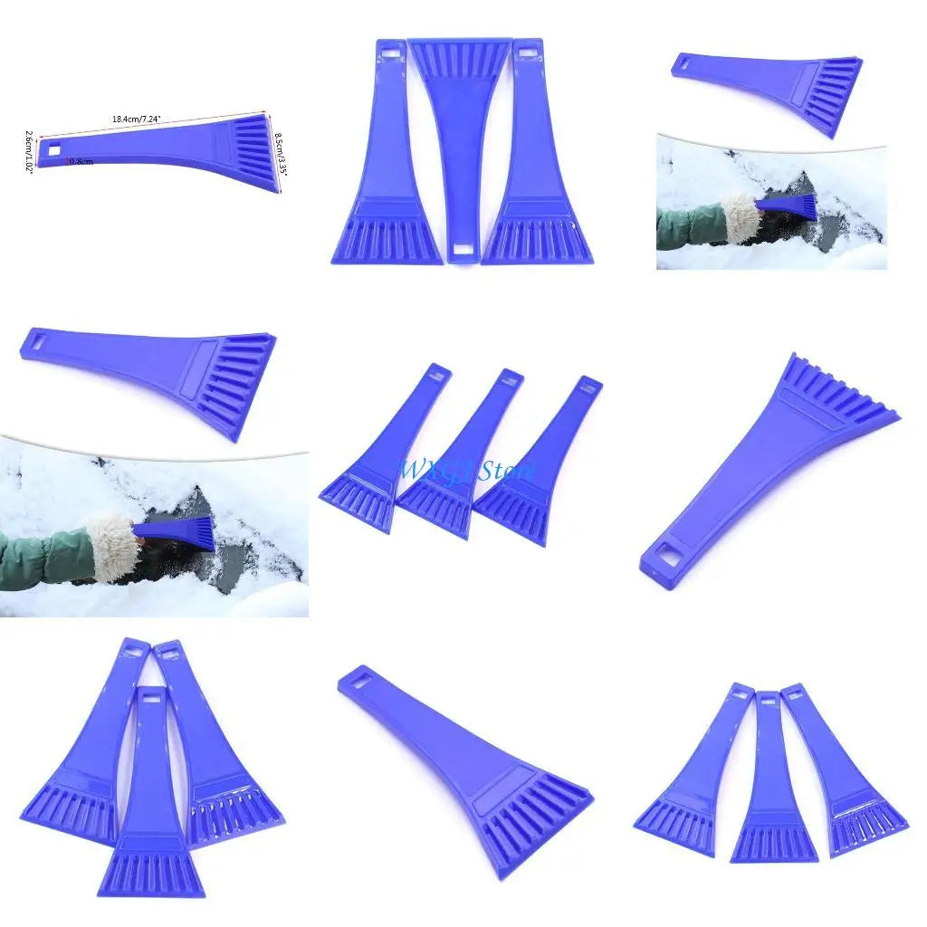 37JE Ice Crusher Ice Scraper Car Snow Shovel Winter Windshield Defrosting Ice Scraper Tool Glass Snow Removal Tools