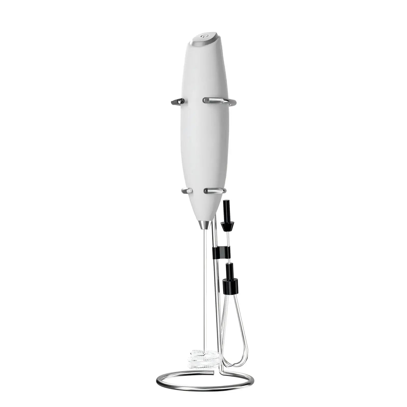 Hand Blender Electric Egg Beater Milk Frother Handheld, Mini Electric Drink Mixer Foamer with Stand for Coffee Lattes Hand Blend