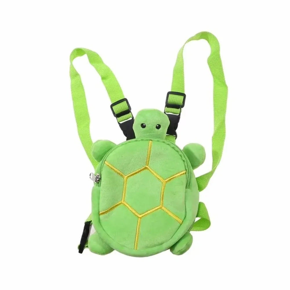 Pet Backpack Soft Turtle Shape Dog Backpack Portable Adjustable Puppy School Bag Cartoon Large Capacity Dog Snack Bag Outdoor