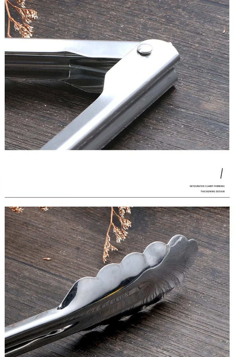 Kitchens Accessories Household Products Kitchen Utensils Bbq Assesories Buffet Bread Stainless Steel Food Tongs Cooking Tools