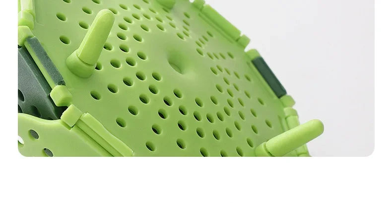 Folding Food Steamer Vegetable and Fruit Food Basket Steamer Rack Cooking Utensils Steam Kitchen Accessories