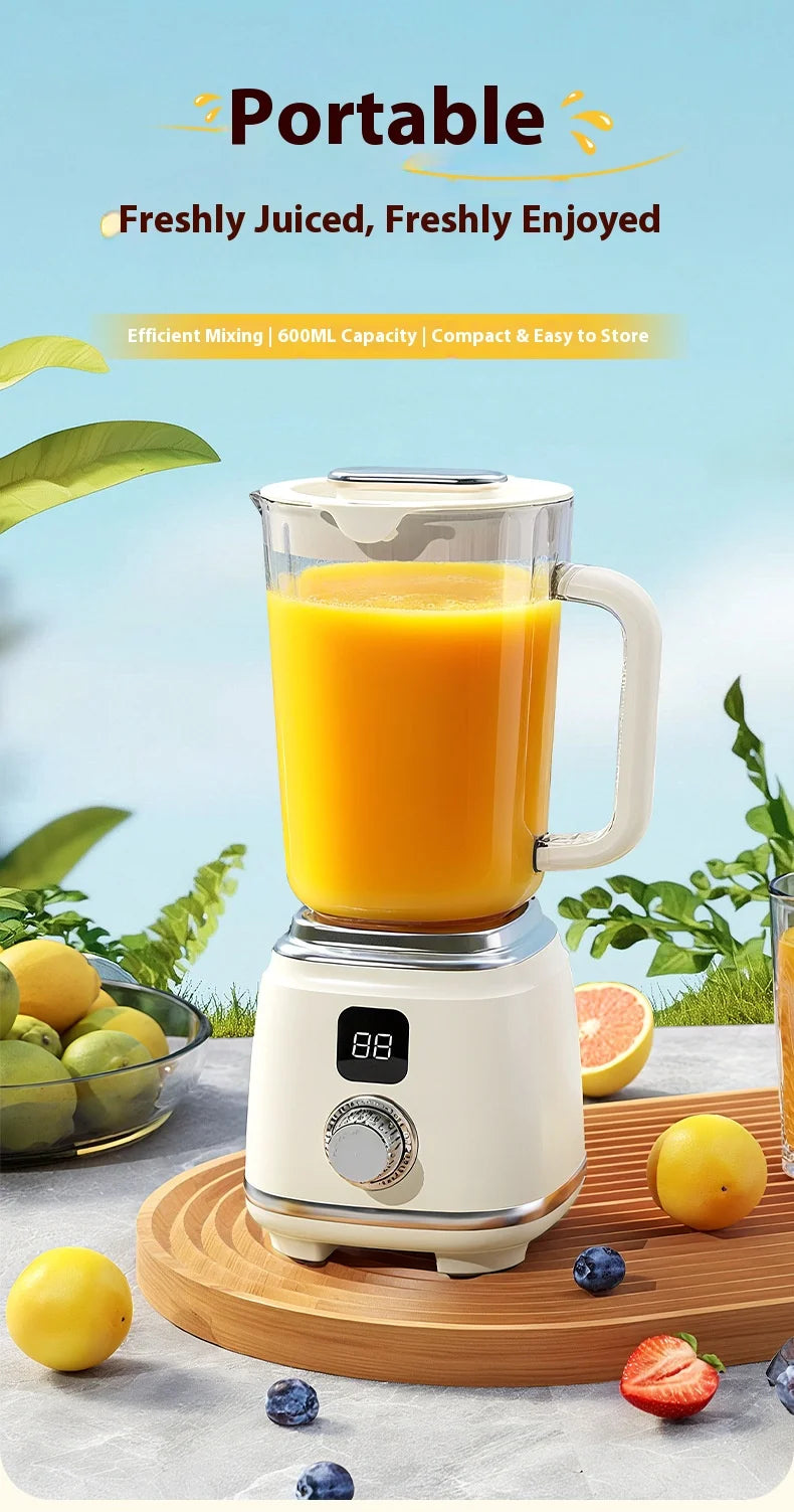 New Home Blender 10 Blades 3000mAH Multifunctional Juicer Ice Crusher Juice Extractor High Juice Rate Kitchen Tools