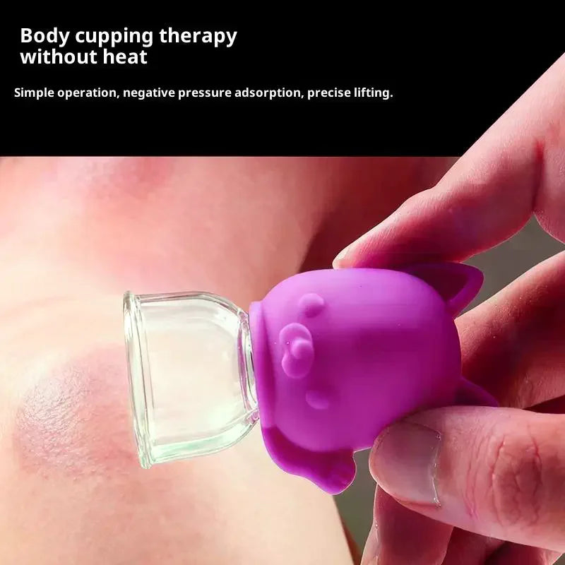 1/3Pcs Silicone Cupping Cups Massage Vacuum Suction Cupping Cups For Facial Skin Lifting Body Leg Arm Back Shoulder Muscle