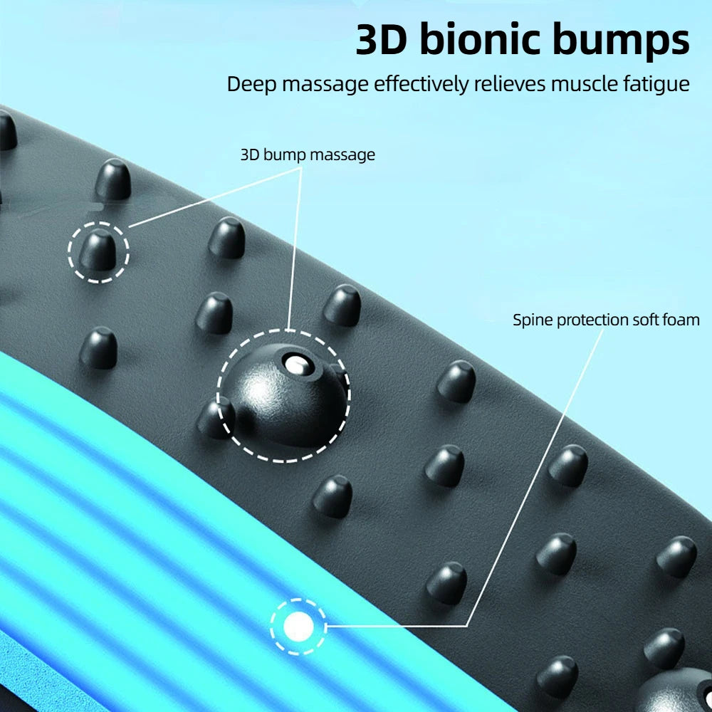 Back Massager Device Back Stretcher Muscle massagers Multi-Level Adjustable Massager Cervical Spine Support Massager
