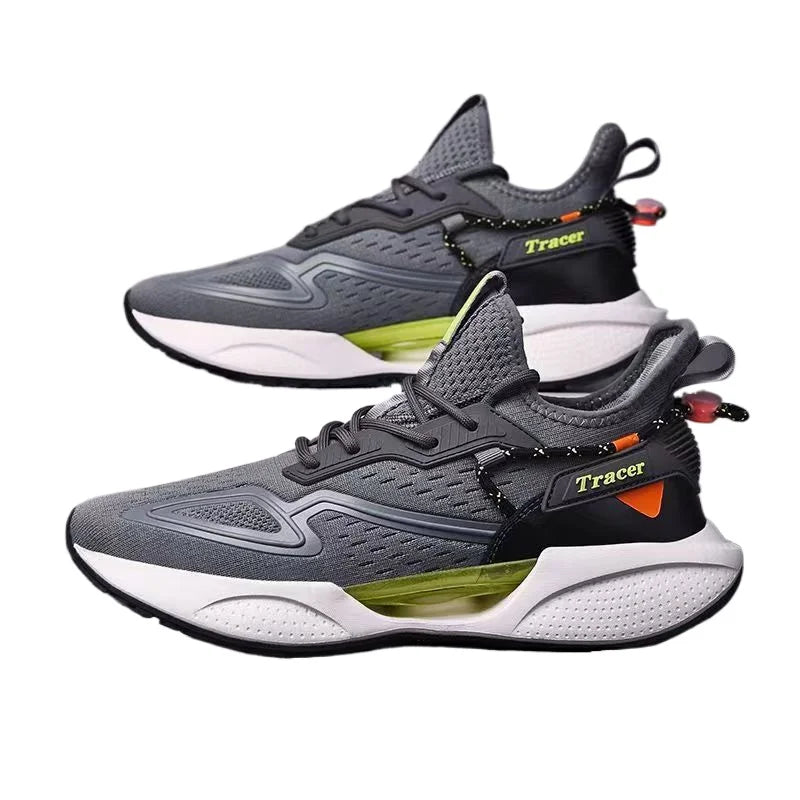 Men Casual Sneakers Running Shoes Fashion Outdoor Sneaker Fashion Sports Shoes Mesh Breathable Cushioning Basketball Footwear