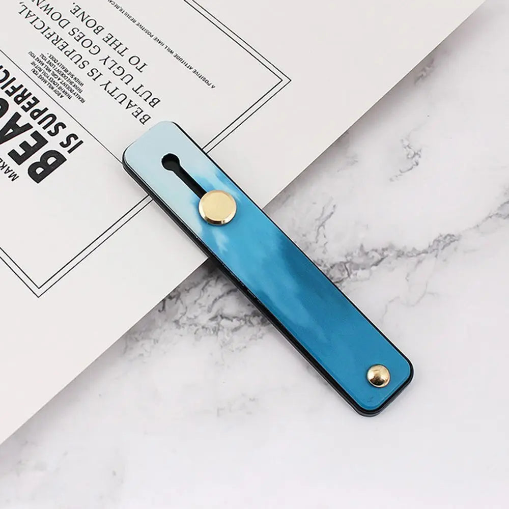 Phone Accessories Push and Pull Short Wrist Strap Phone Finger Grip Mobile Phone Holders Phone Finger Strap Telescopic Bracket