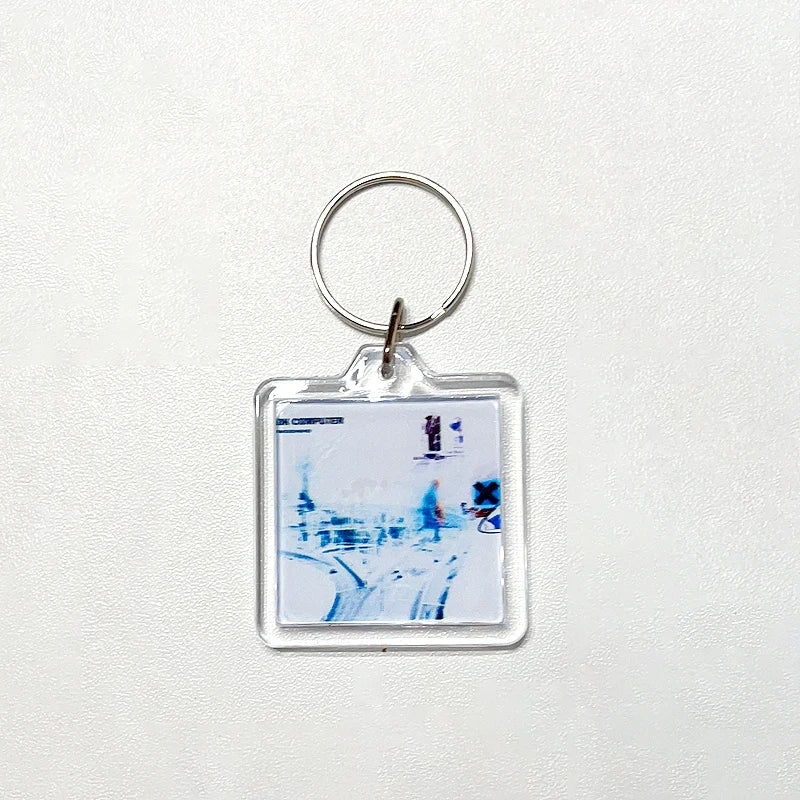 Handmade radiohead Keychain y2k phone accessories 1pcs