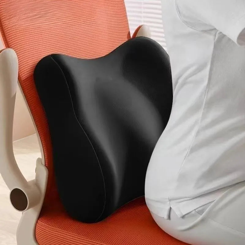 Thickened and hollowed-out seat cushion for hip and waist protection,lumbar support for the seat,comfortable for long-term sit