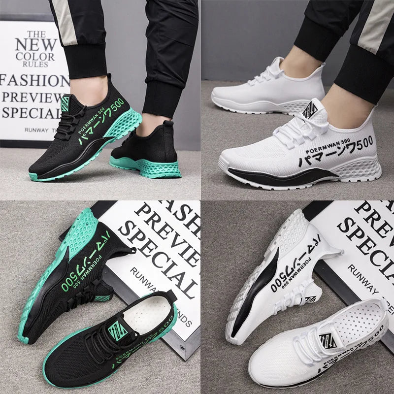 Casual Shoes Men New Fashion for Light Soft Breathable Vulcanize Shoes High Quality High Top Sneakers Zapatillas De Deporte 2023