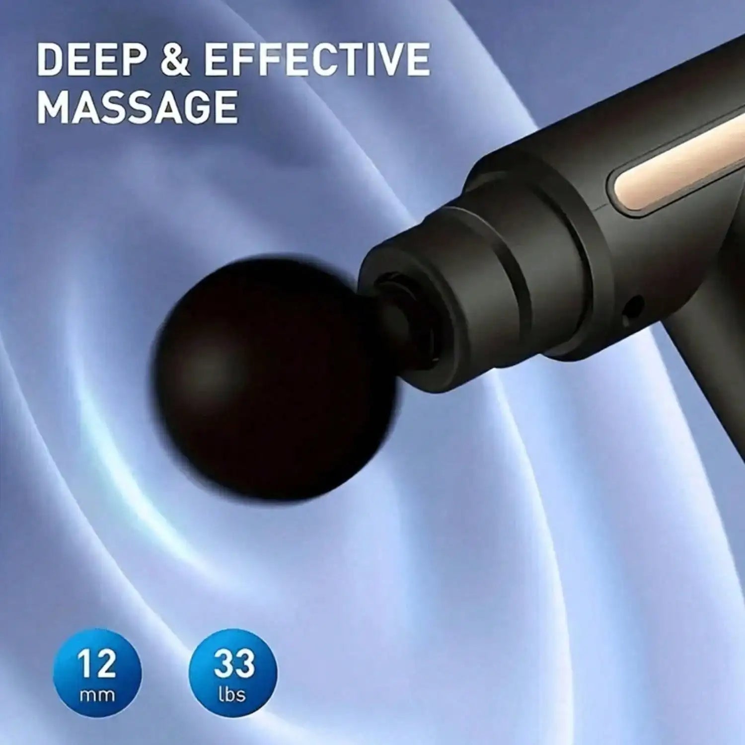 1pc Massage Gun , 4 Massage Heads, Mini Handheld,Massager Professional Massager, Muscle Relaxation Impact Fascia