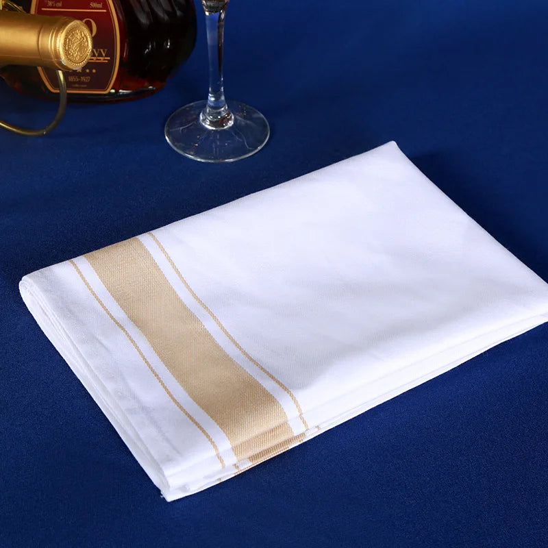 European Kitchen Towel Placemat Thickened Cotton Cup Cloth Mat for Hotel Restaurant Kitchen Accessories Cleaning Tools Coaster