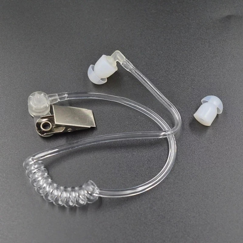 Air Tube Accessories for Mobile Phone/Walkie-Talkie Headsets (Sold Separately) – Detachable Air Components, Radiation-Free