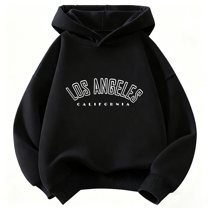 Casual Fashion Los Angeles Letter Printed  Hoodie Kids Children's Sweatshirt Hoody for Boys Girls Hoodies Hip Hop Clothes