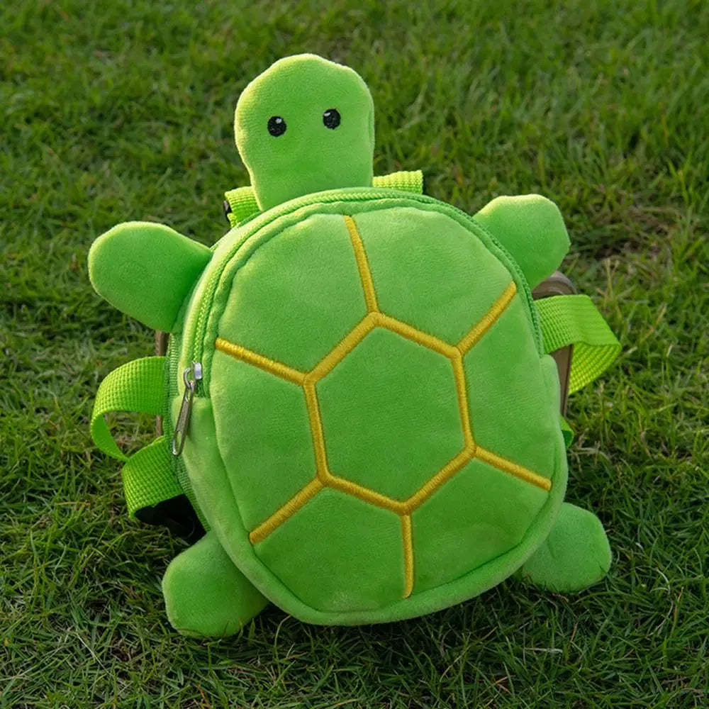 Pet Backpack Soft Turtle Shape Dog Backpack Portable Adjustable Puppy School Bag Cartoon Large Capacity Dog Snack Bag Outdoor