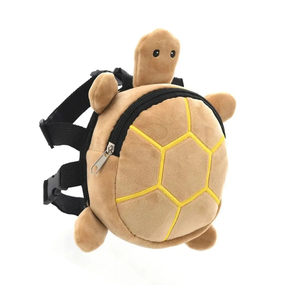 Pet Backpack Soft Turtle Shape Dog Backpack Portable Adjustable Puppy School Bag Cartoon Large Capacity Dog Snack Bag Outdoor