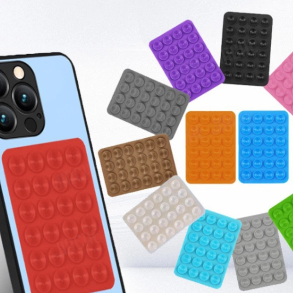 Silicone Mobile Phone Fixing Suction Cup For Car Mounted Bracket Phone Case Universal Anti Slip Suction Cup