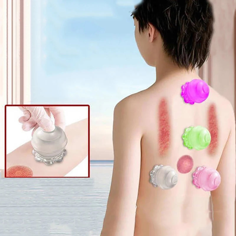 Massage Body Cups Anti Cellulite Suction Silicone Cup For Body Beauty Stimulation Tool Vacuum Cupping Massage Beauty Health