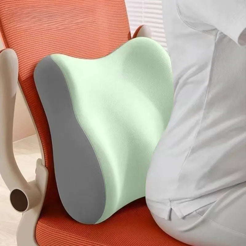 Thickened and hollowed-out seat cushion for hip and waist protection,lumbar support for the seat,comfortable for long-term sit