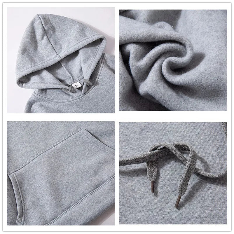 Men's Hoodies New Spring Autumn Casual Hoodies Sweatshirts Men's Top Solid Color Hoodies Sweatshirt Male Casual Tops 11 Colors