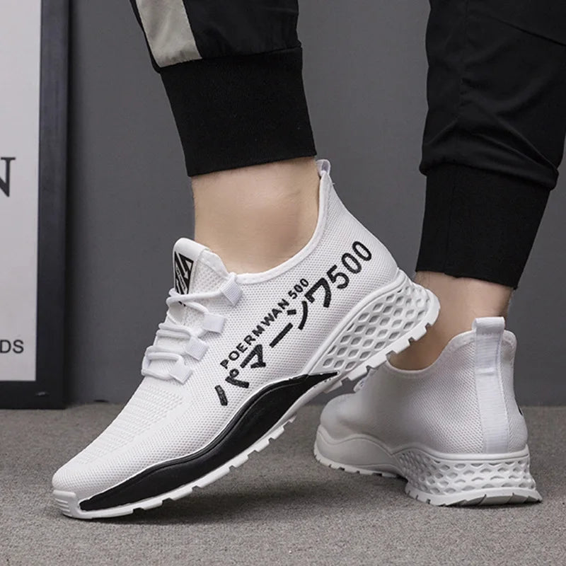 Casual Shoes Men New Fashion for Light Soft Breathable Vulcanize Shoes High Quality High Top Sneakers Zapatillas De Deporte 2023