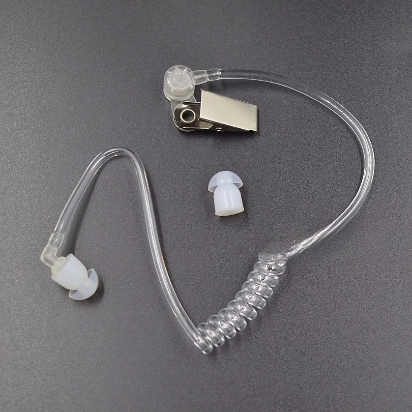Air Tube Accessories for Mobile Phone/Walkie-Talkie Headsets (Sold Separately) – Detachable Air Components, Radiation-Free